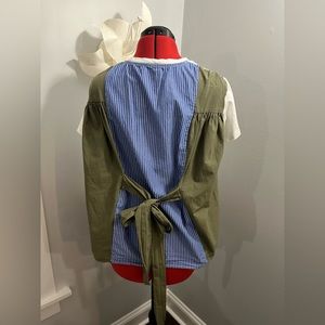 Zara Tee Shirt with Contrasting Tie Back. Size Small